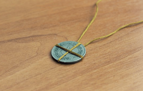Tribal amulet attracts good luck
