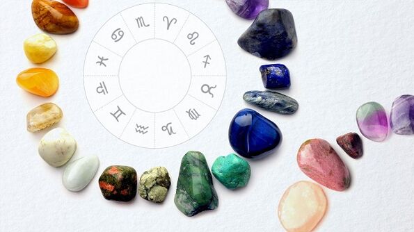 Auspicious stone amulet based on the signs of the zodiac