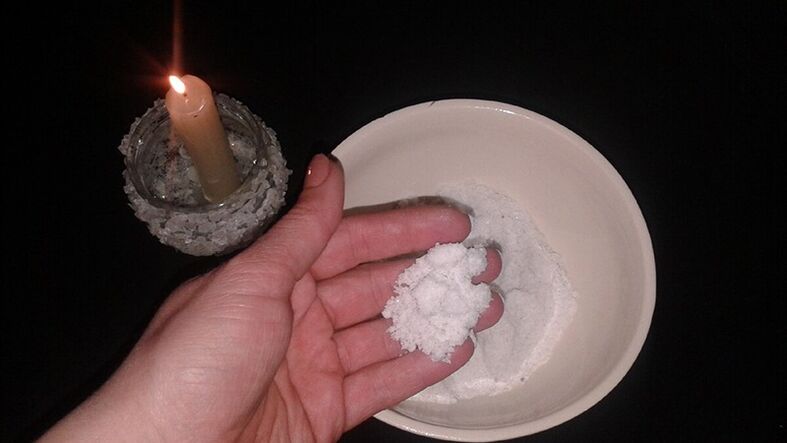 Wash the amulet with salt